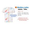 CAMISETA marcas colores bandera de canarias españa comunidad autonoma personalizada