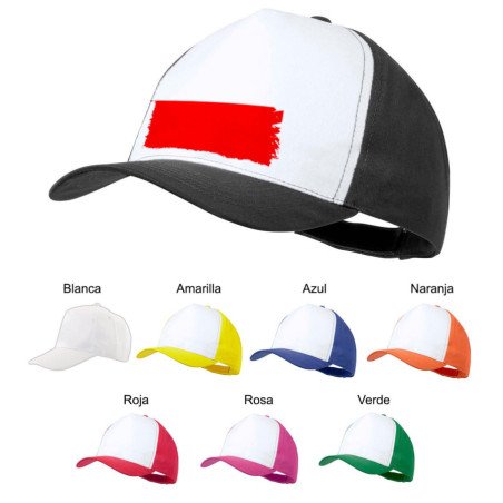 Gorra colores bandera de cantabria españa comunidad autonoma color personalizada