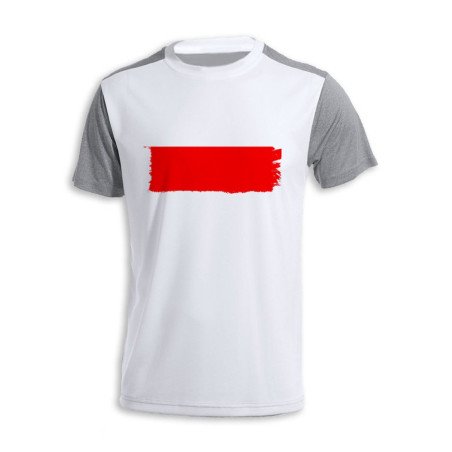 CAMISETA DISEÑO bicolor bandera de cantabria españa comunidad autonoma personalizada