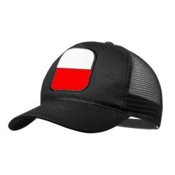 Gorra NEGRA con rejilla...