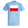 CAMISETA Azul Cielo bandera de cantabria españa comunidad autonoma moda verano personalizada