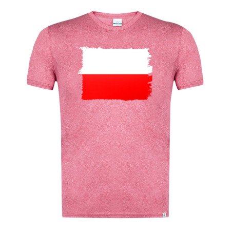 CAMISETA Roja mezcla bandera de cantabria españa comunidad autonoma moda verano tshirt