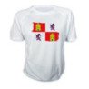 CAMISETA bandera de castilla y leon españa comunidad autonoma personalizada