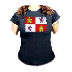 CAMISETA NEGRA MUJER...