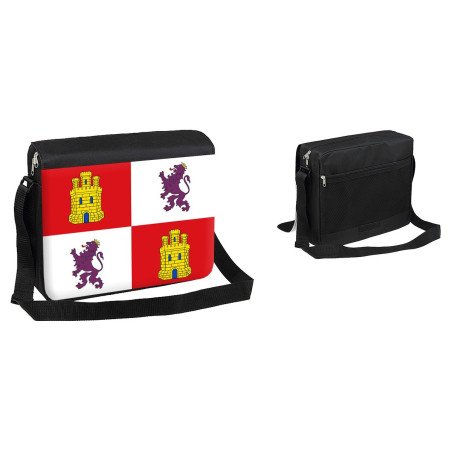 Bandolera Grande bandera de castilla y leon españa comunidad autonoma funda portatil