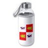 Bidón de 420 ml con Funda de neopreno bandera de castilla y leon españa comunidad autonoma tapon seguridad