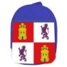 Mochila Azul bandera de castilla y leon españa comunidad autonoma escolar personalizado picnic excursión deporte