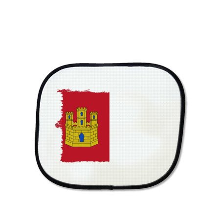 Parasol bandera castilla la mancha españa comunidad autonoma personalizado coche