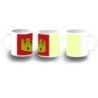 Taza fotoluminiscente bandera castilla la mancha españa comunidad autonoma BRILLA OSCURIDAD