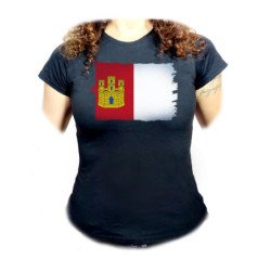 CAMISETA NEGRA MUJER...