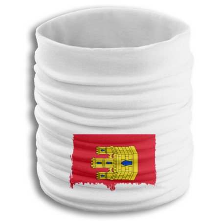 Braga elástica suave bandera castilla la mancha españa comunidad autonoma fresca cuello deporte