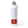 Bidón Grande 800 ml acero inoxidable bandera castilla la mancha españa comunidad autonoma deporte deportivo mosqueton botella