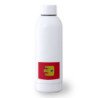 Bidón 500 ml acero inoxidable bandera castilla la mancha españa comunidad autonoma deporte deportivo botella senderismo