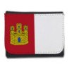 Billetera Billetero bandera castilla la mancha españa comunidad autonoma hombre caballero negro monedero