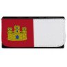 Billetera Billetero bandera castilla la mancha españa comunidad autonoma mujer señora negro monedero