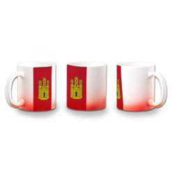 Taza con degradado bandera...