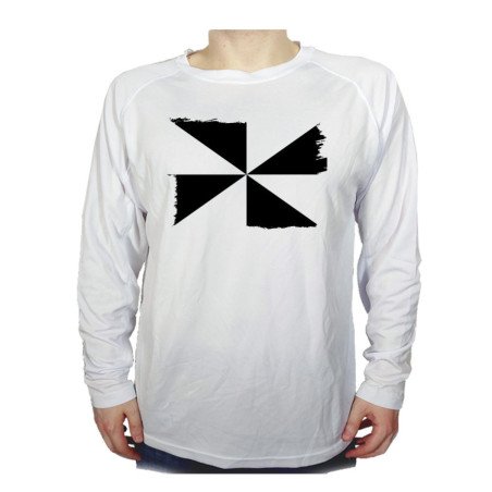 CAMISETA MANGA LARGA bandera de ceuta españa comunidad autonoma personalizada