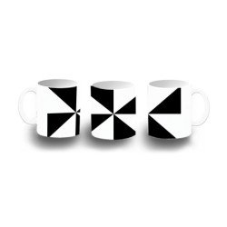 Taza de plástico bandera de...