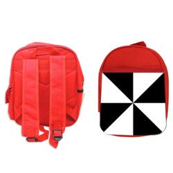 Mochila Roja bandera de...