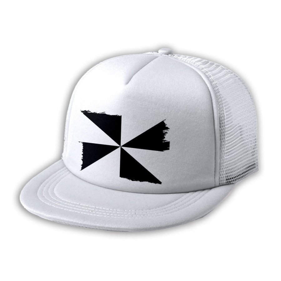 Gorra 5 paneles redecilla trasera bandera de ceuta españa comunidad autonoma estilo rapero