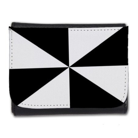 Billetera Billetero bandera de ceuta españa comunidad autonoma hombre caballero negro monedero