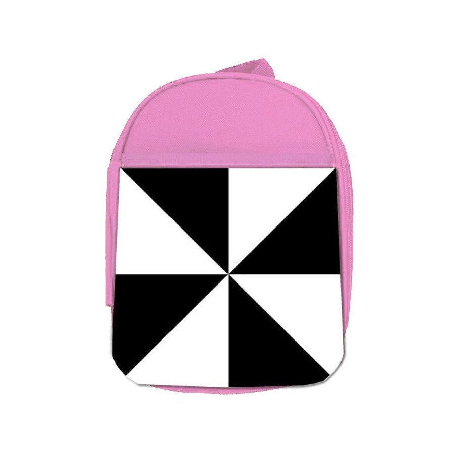 Mochila Rosa bandera de ceuta españa comunidad autonoma escolar personalizado picnic excursión deporte