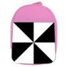 Mochila Rosa bandera de ceuta españa comunidad autonoma escolar personalizado picnic excursión deporte