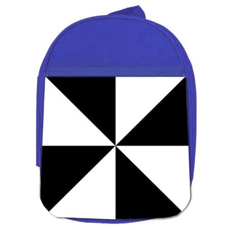 Mochila Azul bandera de ceuta españa comunidad autonoma escolar personalizado picnic excursión deporte