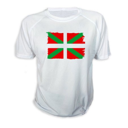 CAMISETA bandera de euskadi españa comunidad autonoma vasca personalizada