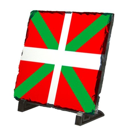 Placa pizarra bandera de euskadi españa comunidad autonoma vasca portafotos portafoto