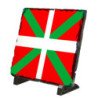 Placa pizarra bandera de euskadi españa comunidad autonoma vasca portafotos portafoto