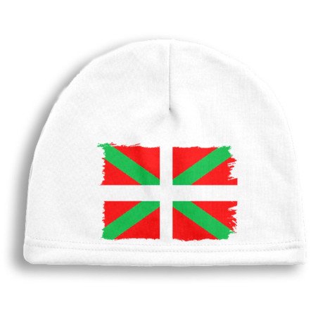 Gorro deportivo bandera de euskadi españa comunidad autonoma vasca deporte running correr
