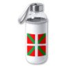 Bidón de 420 ml con Funda de neopreno bandera de euskadi españa comunidad autonoma vasca tapon seguridad