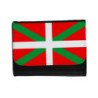 Billetera Billetero bandera de euskadi españa comunidad autonoma vasca unisex negro monedero