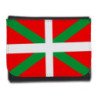 Billetera Billetero bandera de euskadi españa comunidad autonoma vasca hombre caballero negro monedero