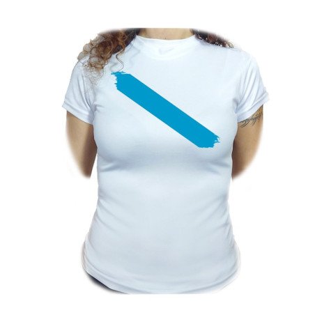 CAMISETA MUJER bandera de galicia españa comunidad autonoma moda personalizada