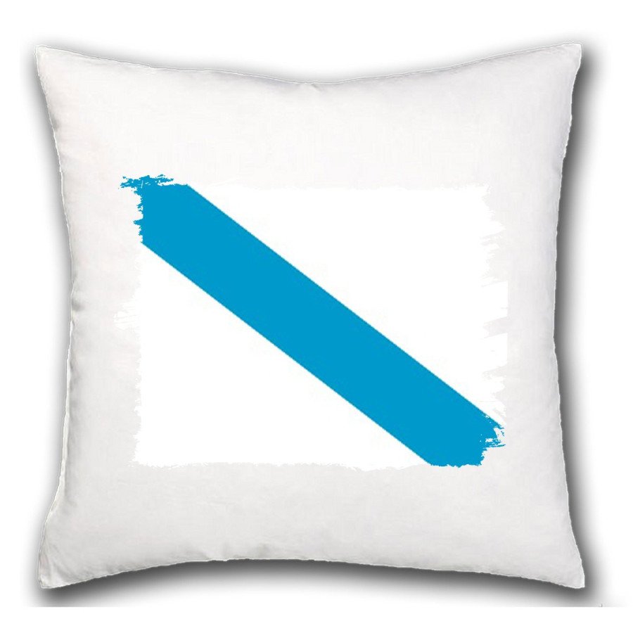 Cojín bandera de galicia españa comunidad autonoma hogar comodo personalizado