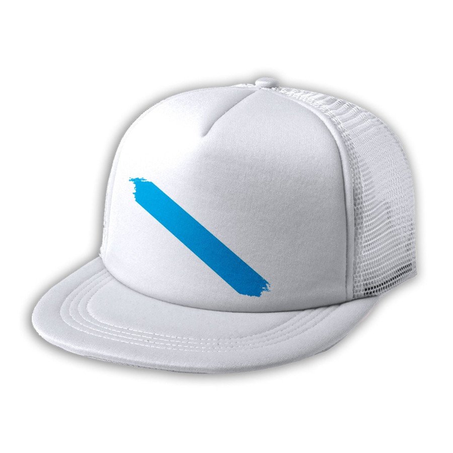 Gorra 5 paneles redecilla trasera bandera de galicia españa comunidad autonoma estilo rapero