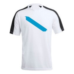 CAMISETA técnica franja...