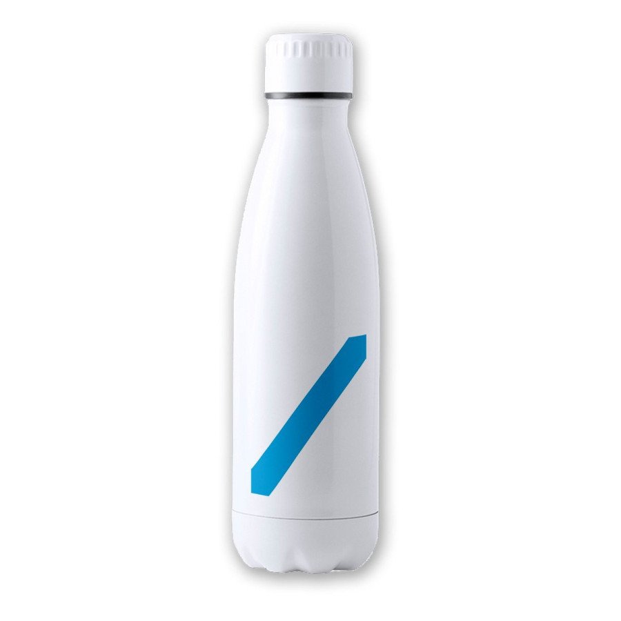 Bidón Térmico aislante 500 ml acero inoxidable bandera de galicia españa comunidad autonoma botella termo deportivo