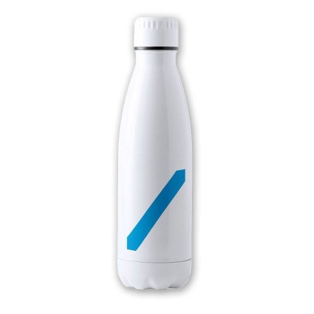 Bidón Térmico aislante 500 ml acero inoxidable bandera de galicia españa comunidad autonoma botella termo deportivo