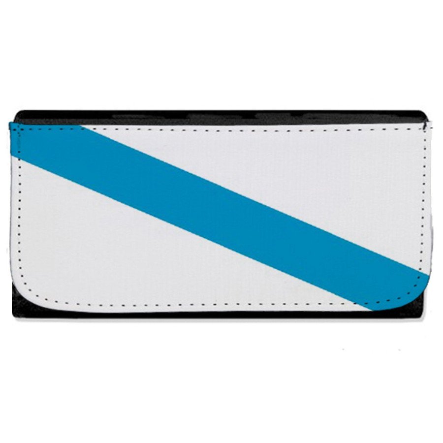 Billetera Billetero bandera de galicia españa comunidad autonoma mujer señora negro monedero