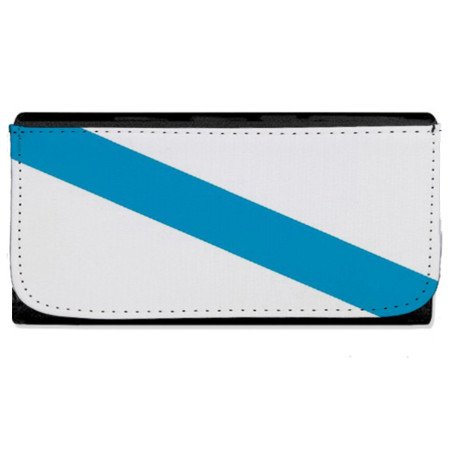 Billetera Billetero bandera de galicia españa comunidad autonoma mujer señora negro monedero