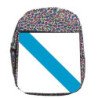 Mochila LUNARES ESTAMPADO bandera de galicia españa comunidad autonoma escolar personalizado picnic excursión deporte