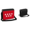 Bandolera Grande bandera de madrid españa comunidad autonoma funda portatil