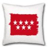 Cojín bandera de madrid españa comunidad autonoma hogar comodo personalizado