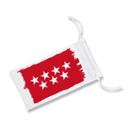 Funda bolsa multiusos bandera de madrid españa comunidad autonoma gafas dados rol personalizada color