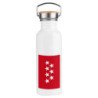Bidón 750 ml acero inoxidable estilo retro bandera de madrid españa comunidad autonoma deporte deportivo botella