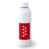 Bidón 500 ml acero inoxidable bandera de madrid españa comunidad autonoma deporte deportivo botella senderismo