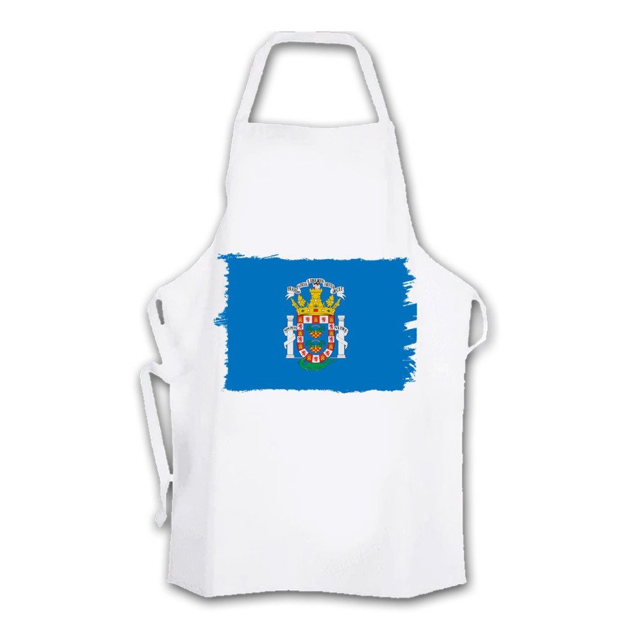 Delantal talla adulto bandera de melilla españa comunidad autonoma cocina personalizado
